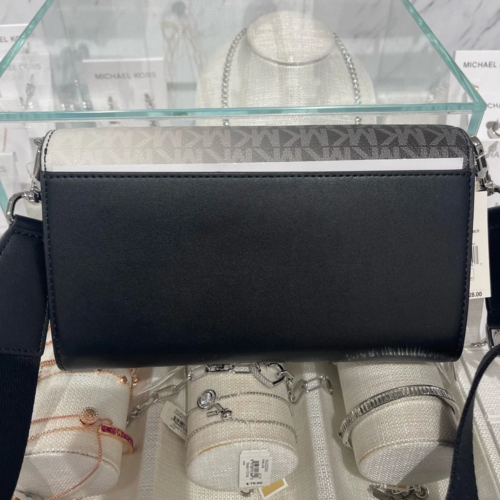 Michael Kors Black and Blue Crossbody Bag - Picture 14 of 16